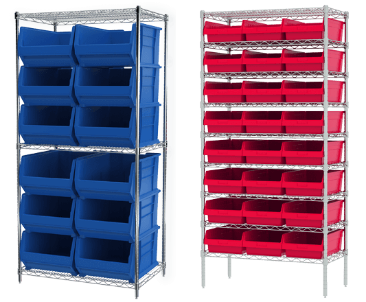Akro-Mills Storage Bins Container Best Wall Mount Hanging With Drawers Organizer 