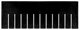 Long Divider for Akro-Grid 33166, 6 Pack, Black (42166)