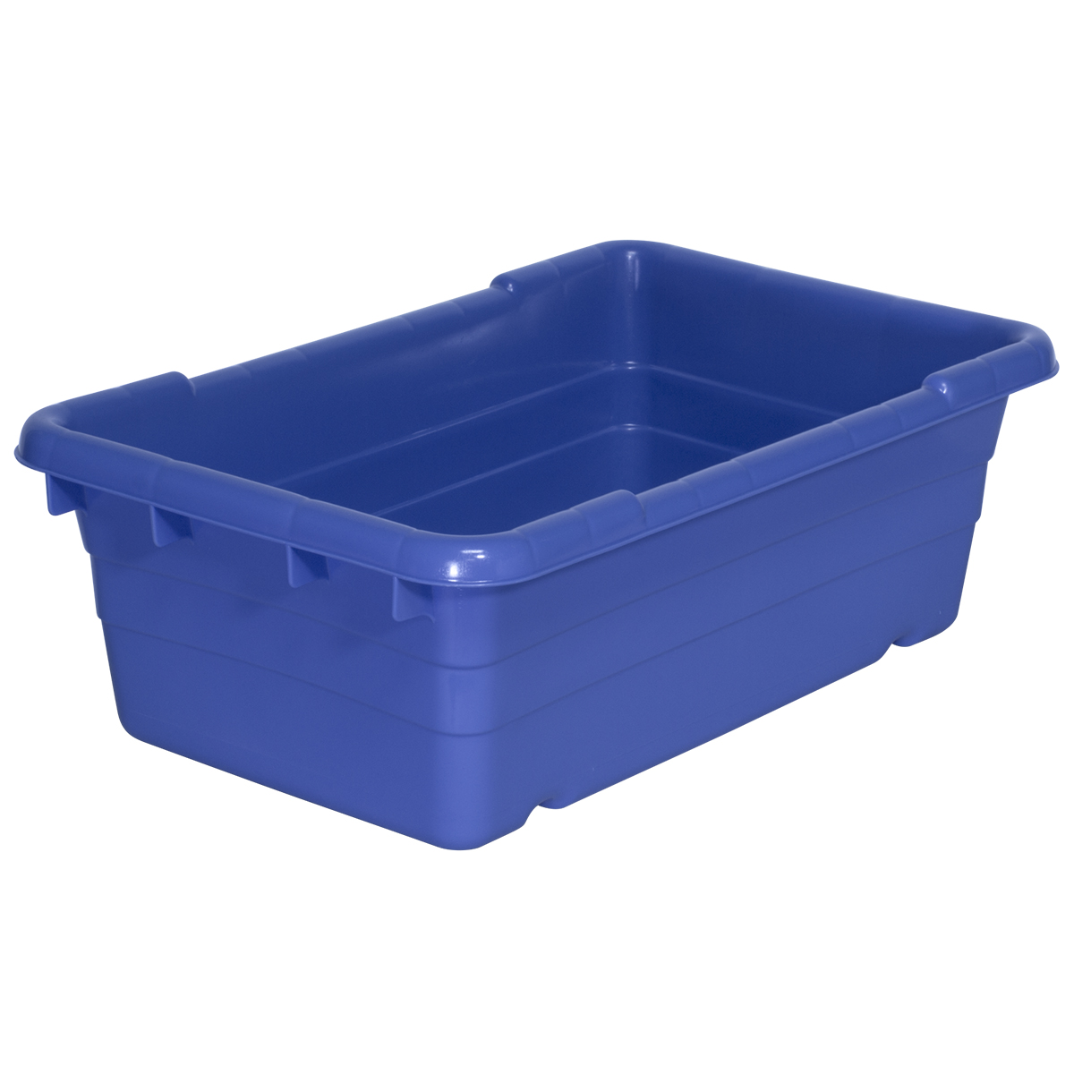 Two-Tone Plastic Stackable Tubs / Nestable Tubs - Greenwood Plastics  Industries