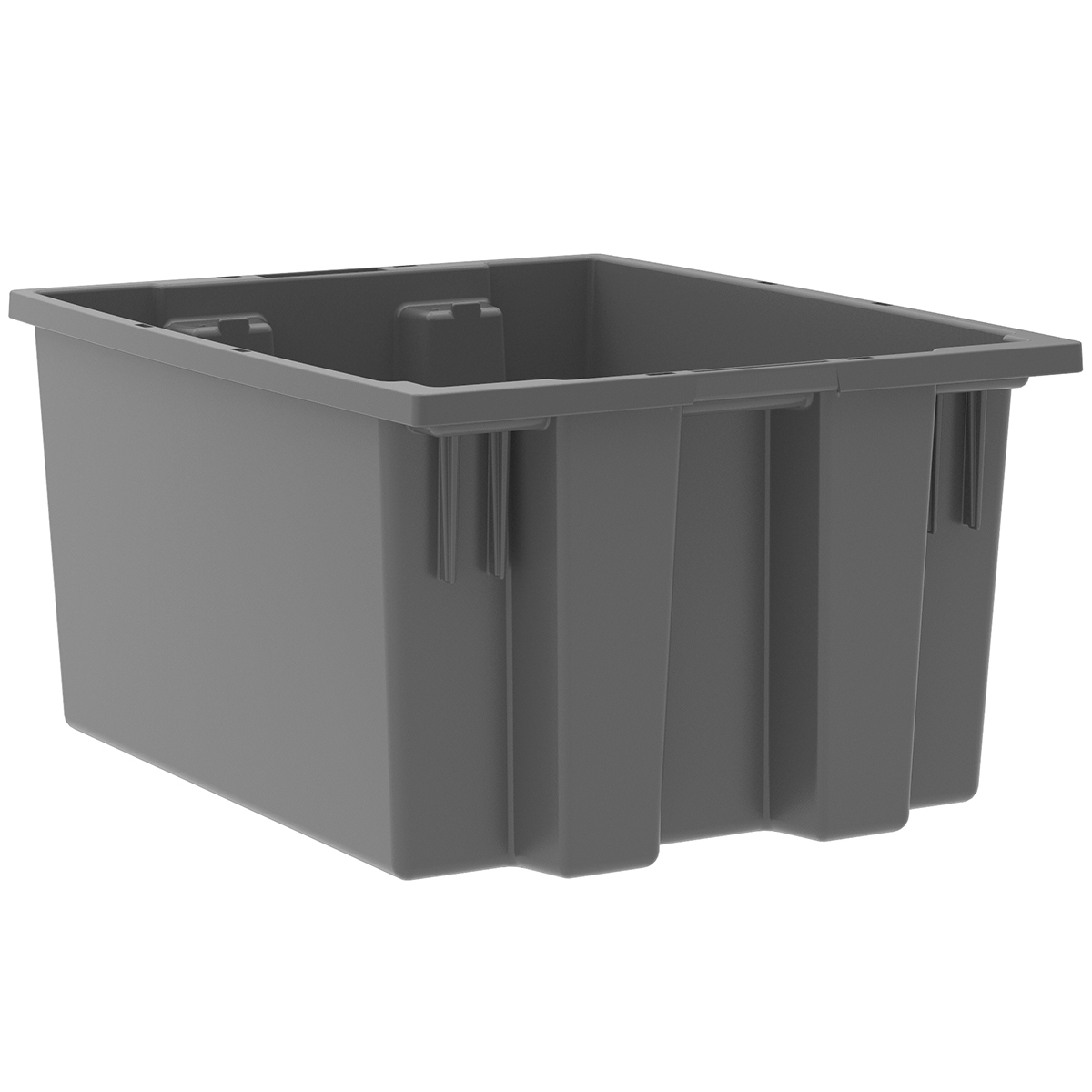 Large Heavy Duty Industrial Stack & Nest Plastic Storage Totes with Lid -  China Storage Tote, Plastic Tote