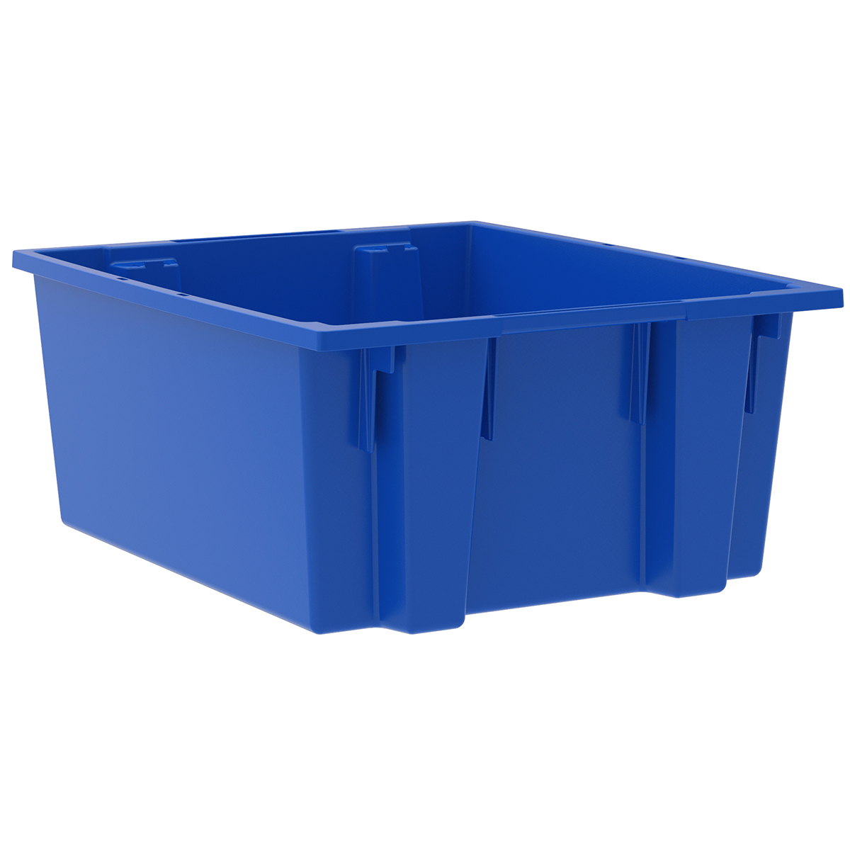 Large Heavy Duty Industrial Stack & Nest Plastic Storage Totes with Lid -  China Storage Tote, Plastic Tote