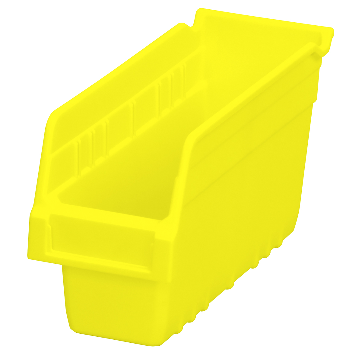 Yellow Large Plastic Storage Bin, 1 - King Soopers