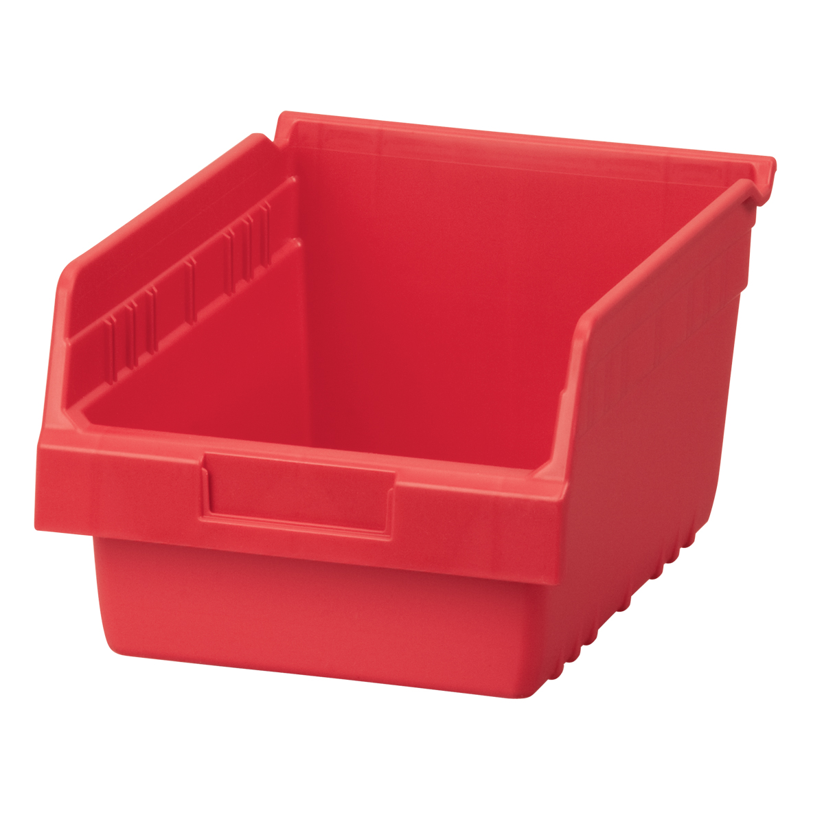 Treston Shelf Storage Bin, Red/Blue, 6 PK SBS6-3015-6