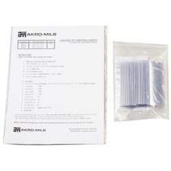 Card Stock Holder for AkroBins/AkroBins 1800 Series, 25 Pack, Clear (29302)