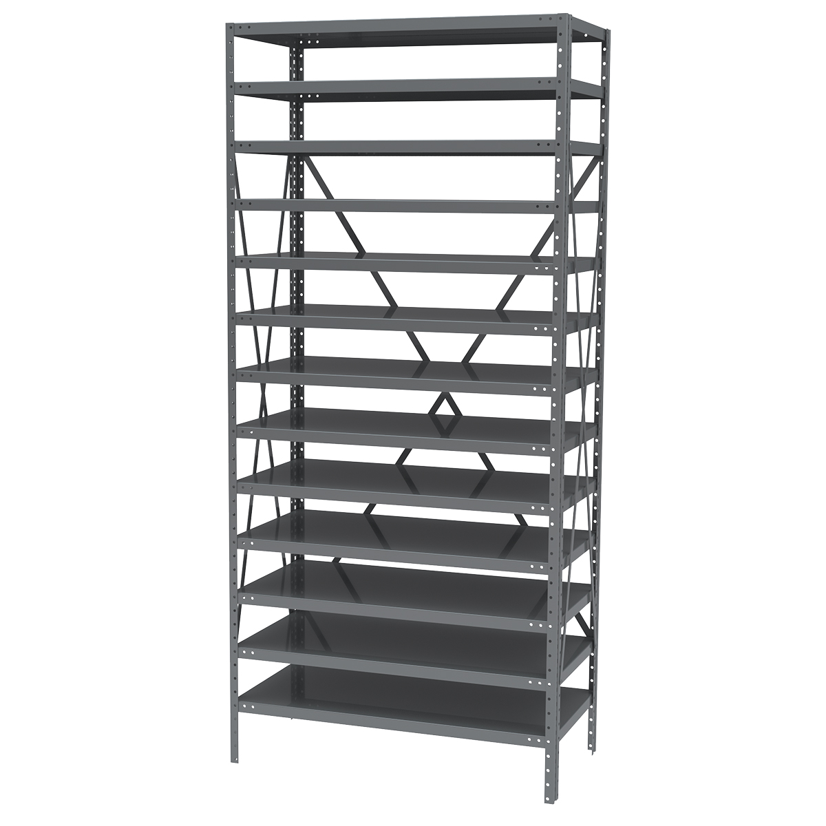 Akro-Mils Metal Shelving, Plastic Storage Bin Racks