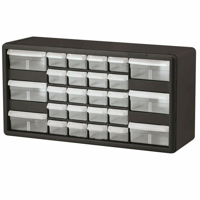 26 Drawer Plastic Storage Cabinet 10126