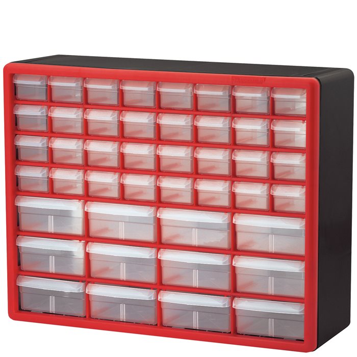 44 Drawer Plastic Storage Cabinet 10144