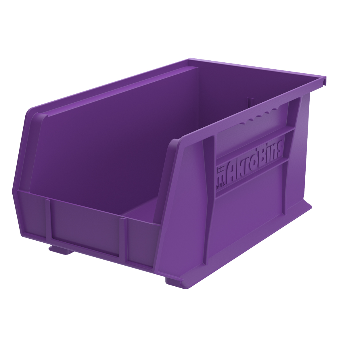 Used Akro-Mils AkroBin Stackable Plastic Bins - 30240